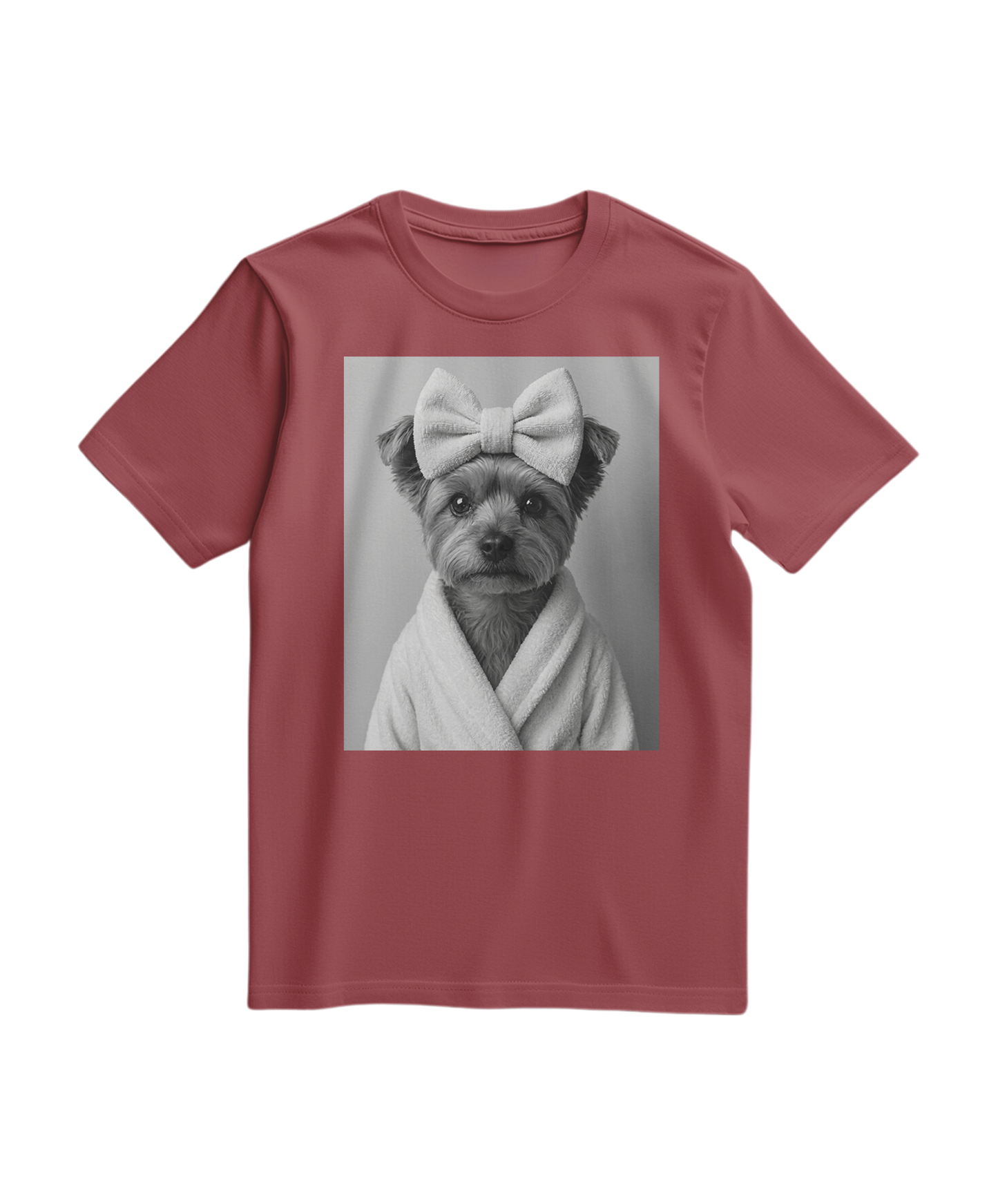 T-shirt Yorkie Spa Day