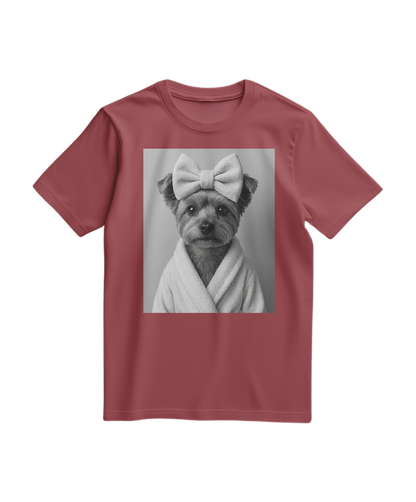 T-shirt Yorkie Spa Day