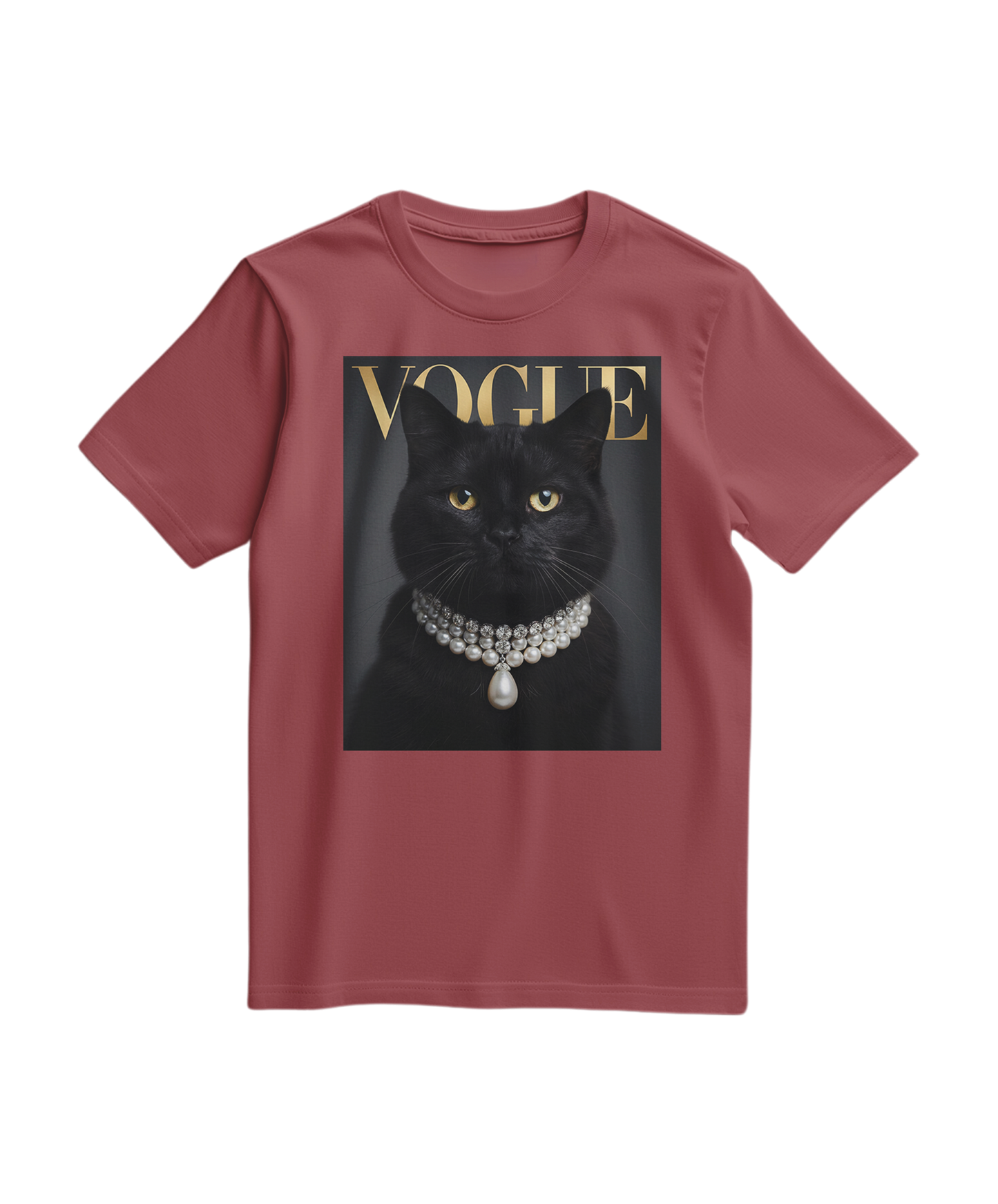 T-shirt Black Cat V