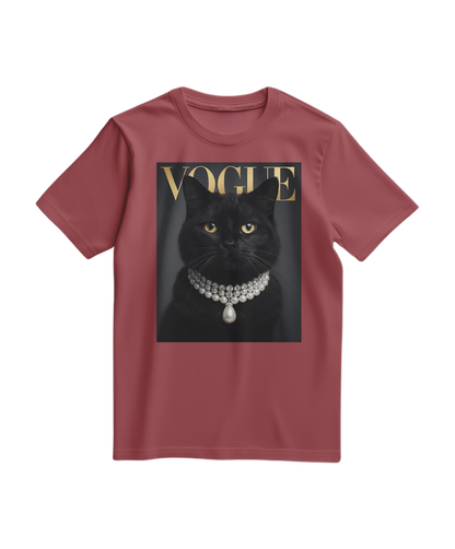 T-shirt Black Cat V