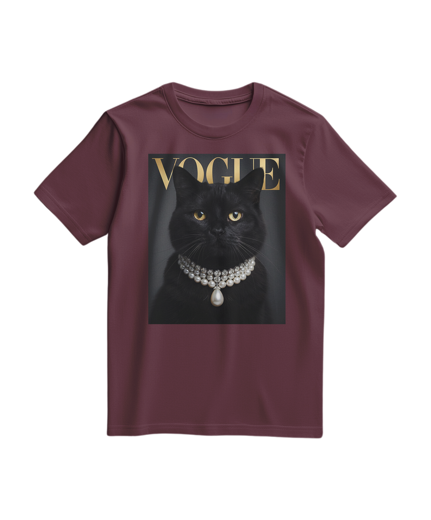 T-shirt Black Cat V