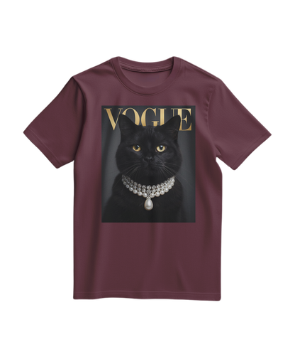 T-shirt Black Cat V
