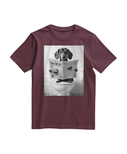 T-shirt WOOF Gazette Reader