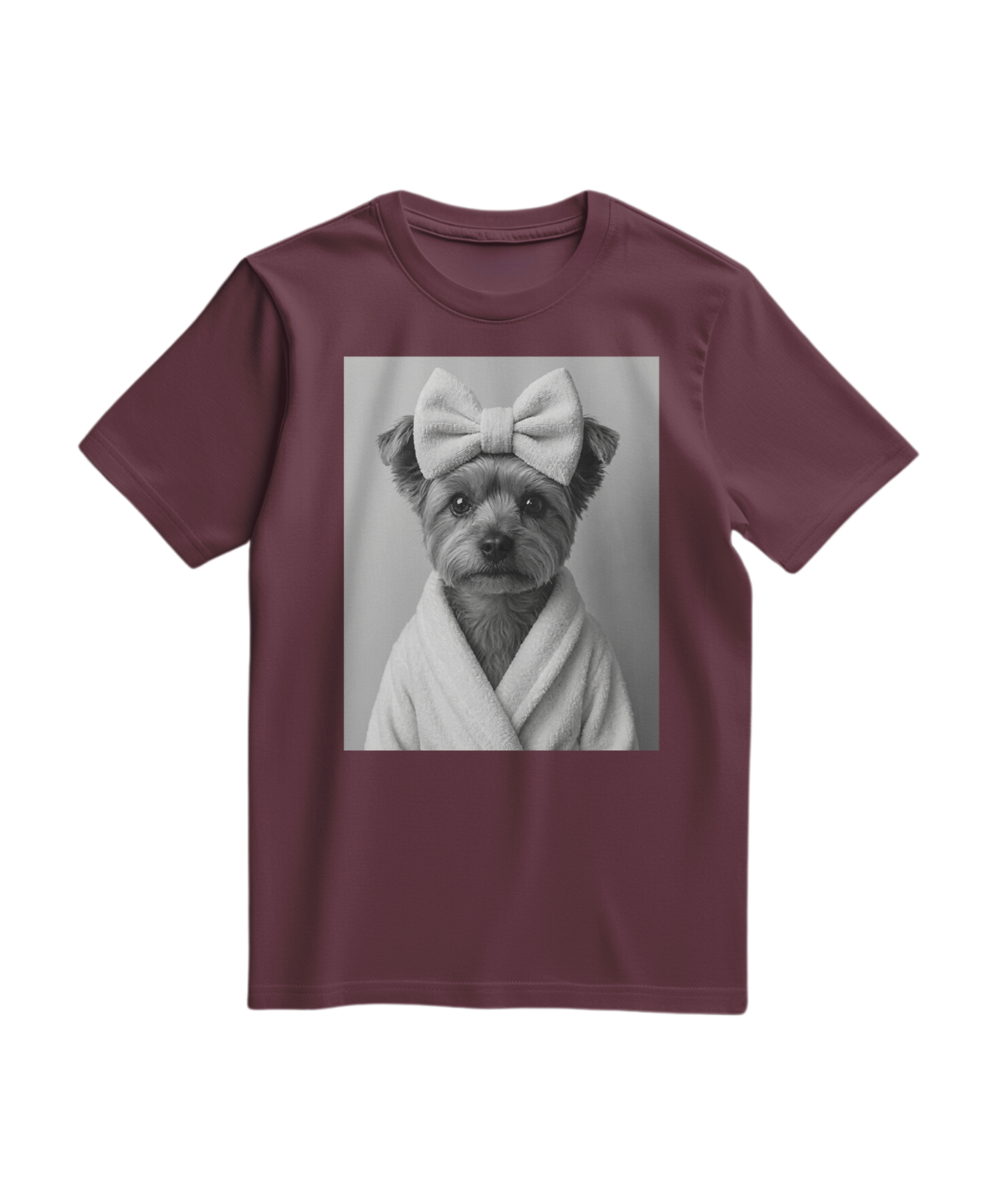 T-shirt Yorkie Spa Day