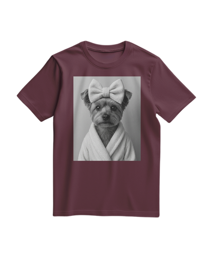T-shirt Yorkie Spa Day