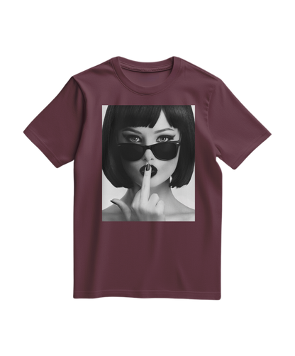 T-shirt Silent Sass Portrait
