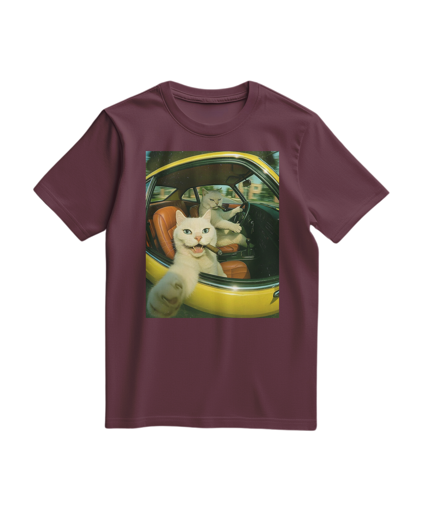 T-shirt Yellow Ride