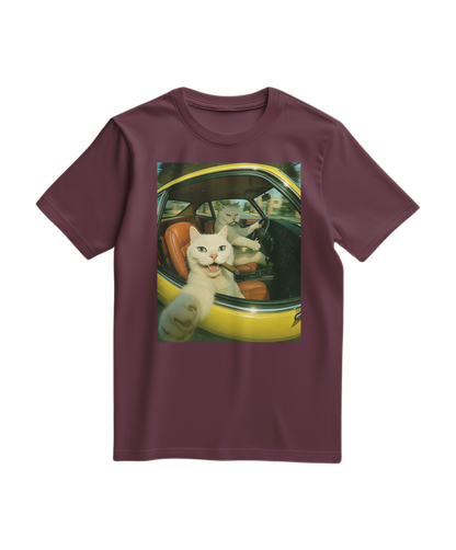 T-shirt Yellow Ride