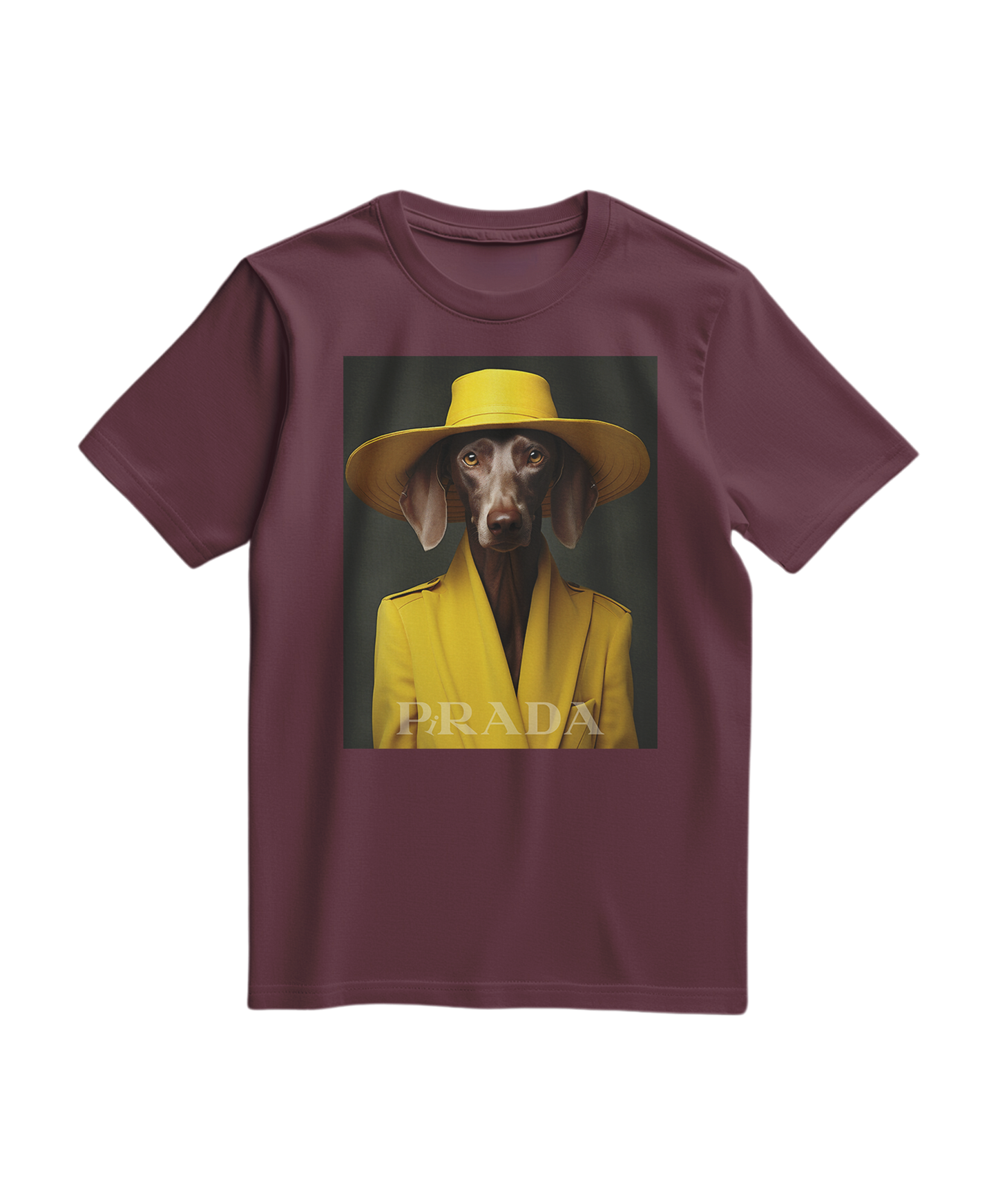 Camiseta amarela Wei da Camalestore, estilo casual, com tecido leve e acabamento confortável, vista frontal.