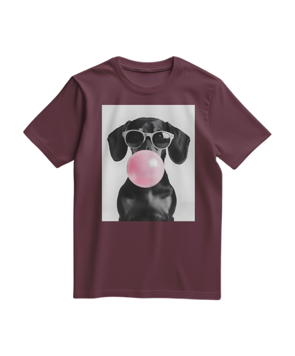 T-shirt Bubblegum Dachshund