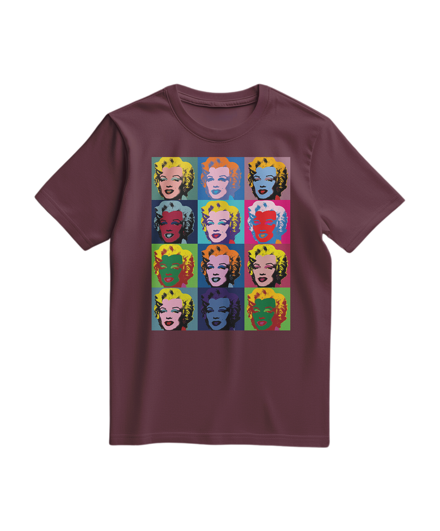 T-shirt Marilyn Grid Colors