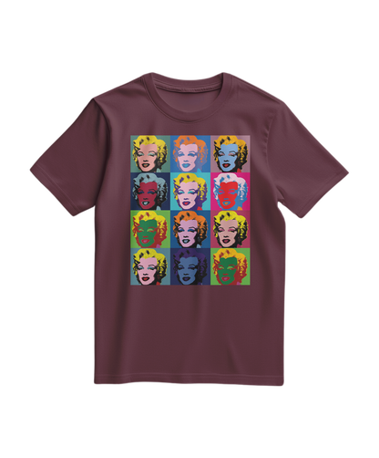 T-shirt Marilyn Grid Colors