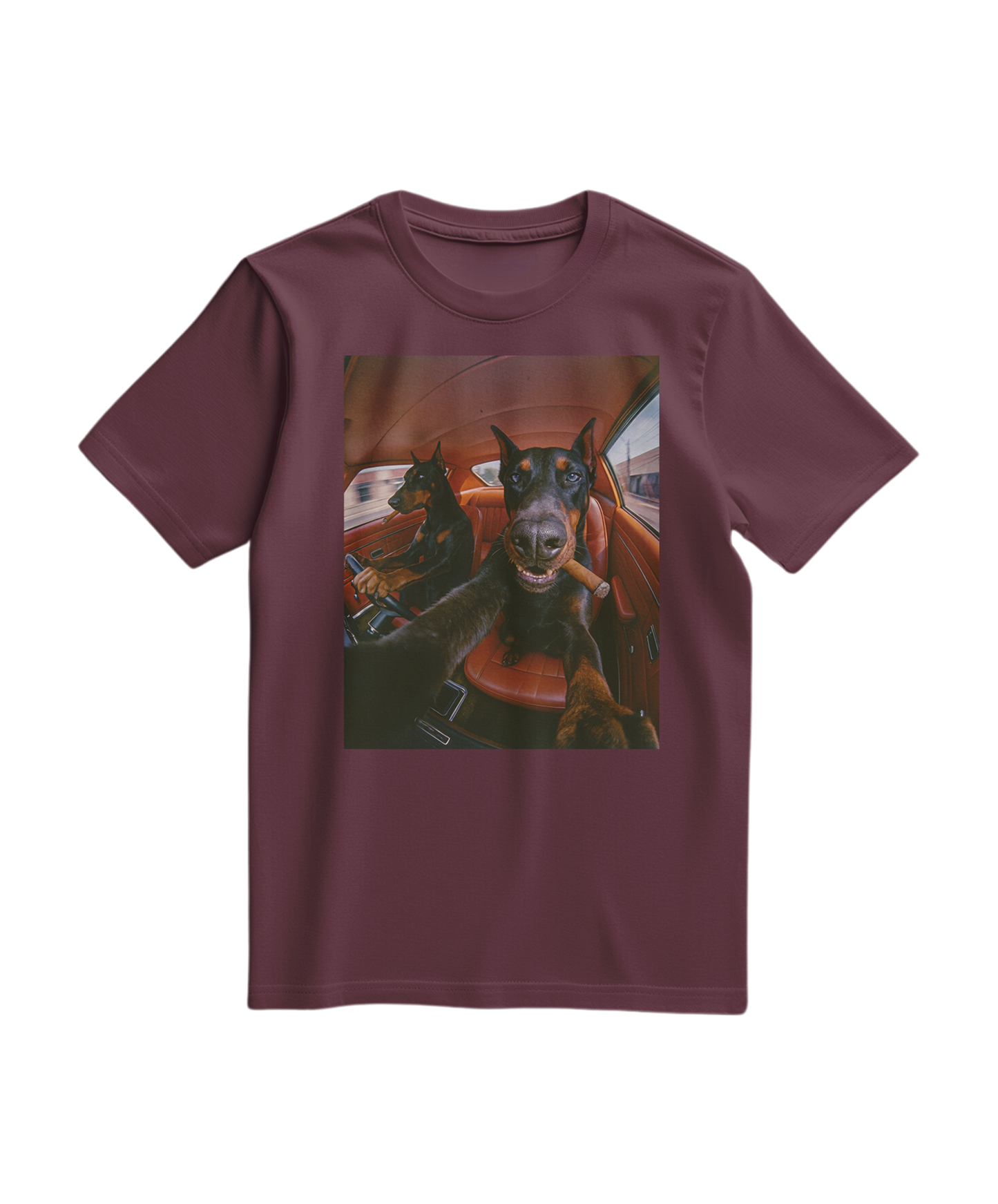 T-shirt Smoking Paws