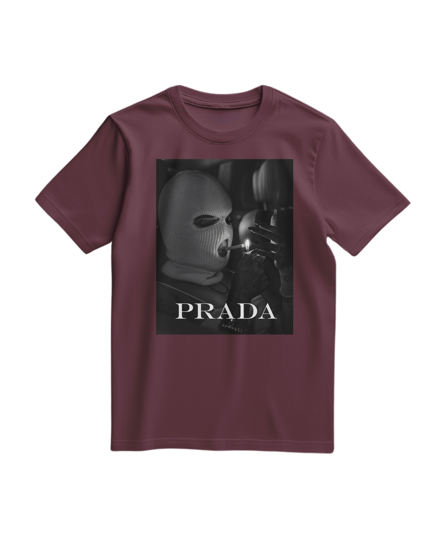 Camalestore T-shirt Urban Rebel vinho, camiseta casual com estampa moderna, confortável e de alta qualidade.