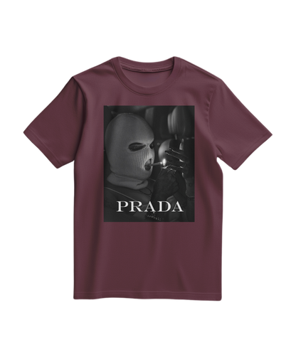 Camalestore T-shirt Urban Rebel vinho, camiseta casual com estampa moderna, confortável e de alta qualidade.