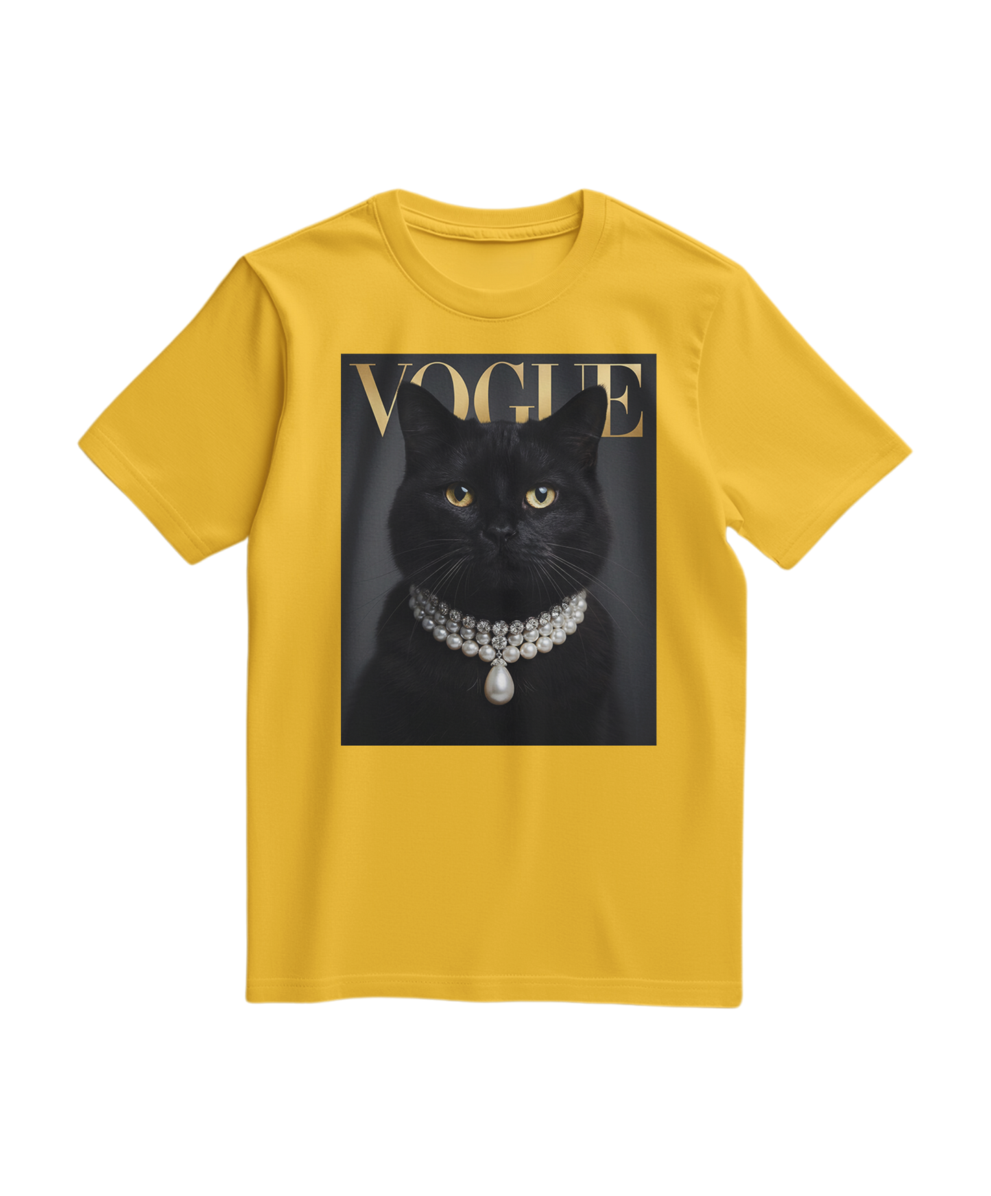 T-shirt Black Cat V