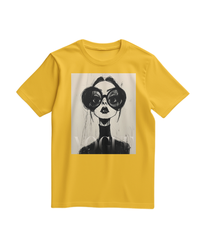 T-shirt Ink Muse Portrait