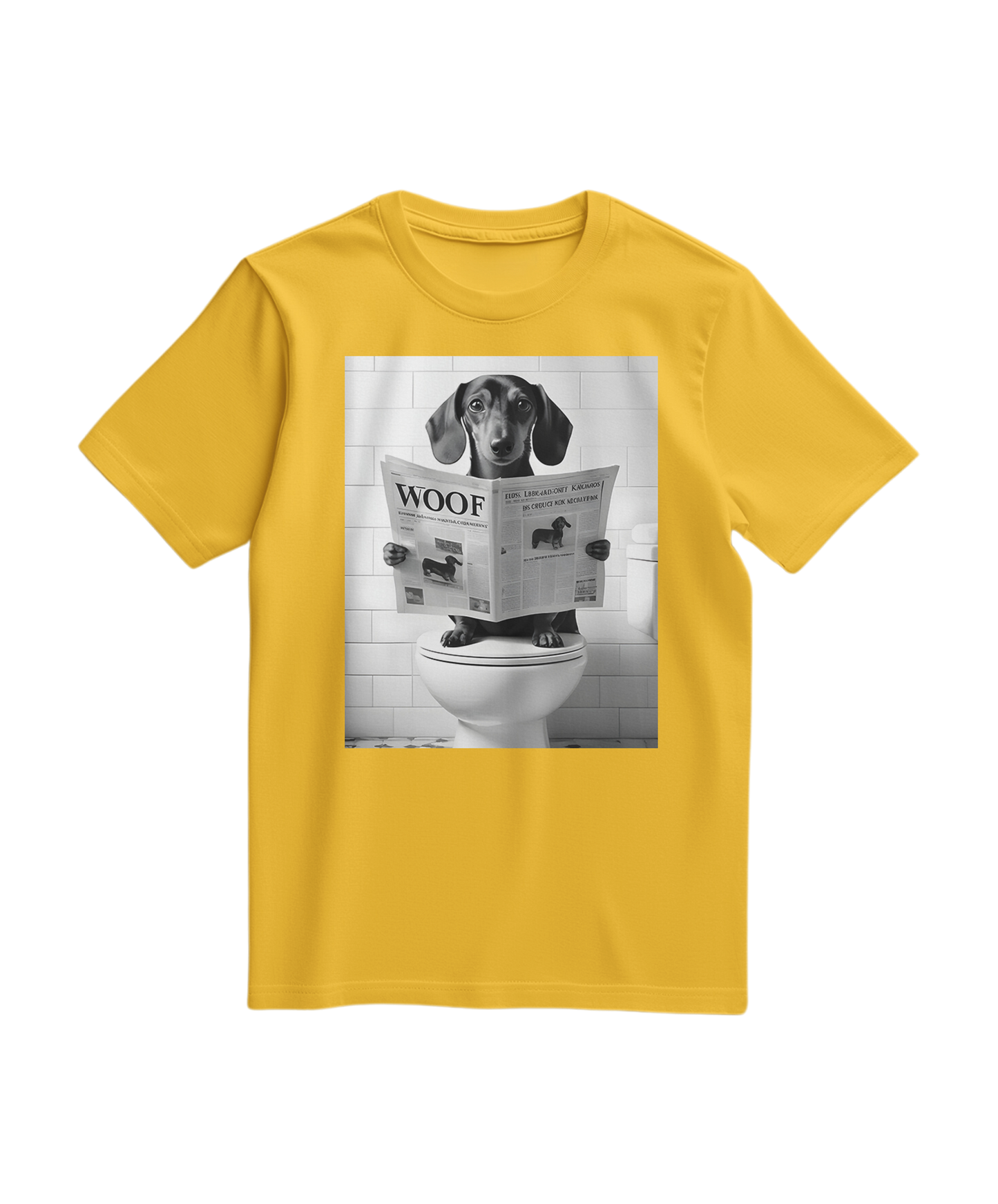 T-shirt WOOF Gazette Reader