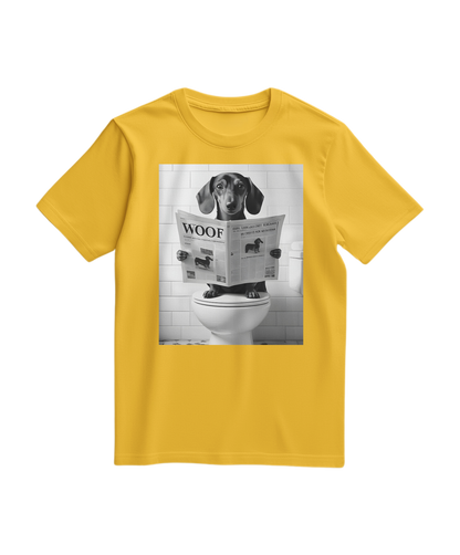 T-shirt WOOF Gazette Reader
