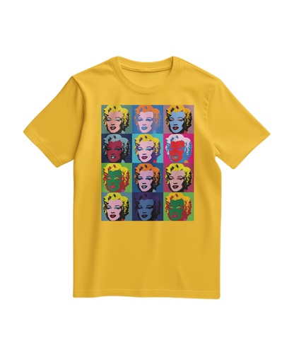 T-shirt Marilyn Grid Colors