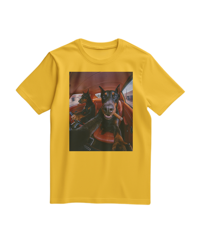 T-shirt Smoking Paws