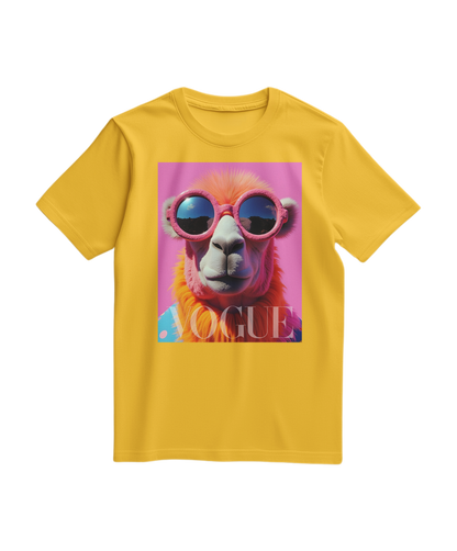 T-shirt Pink Camel Icon