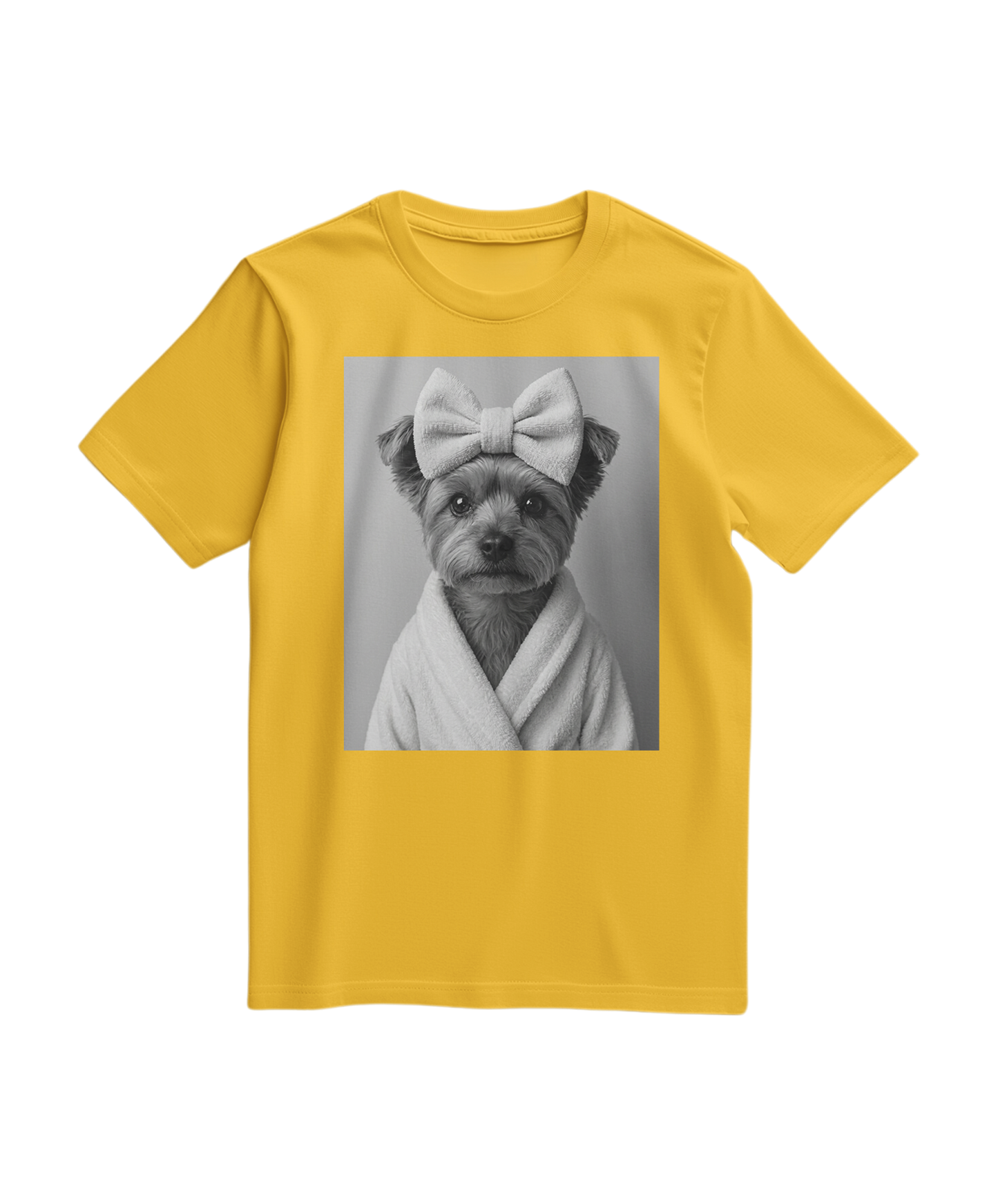 T-shirt Yorkie Spa Day