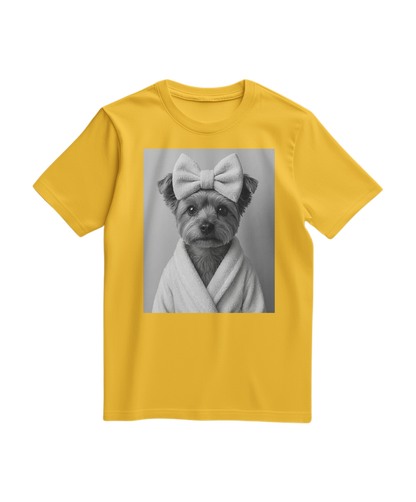 T-shirt Yorkie Spa Day