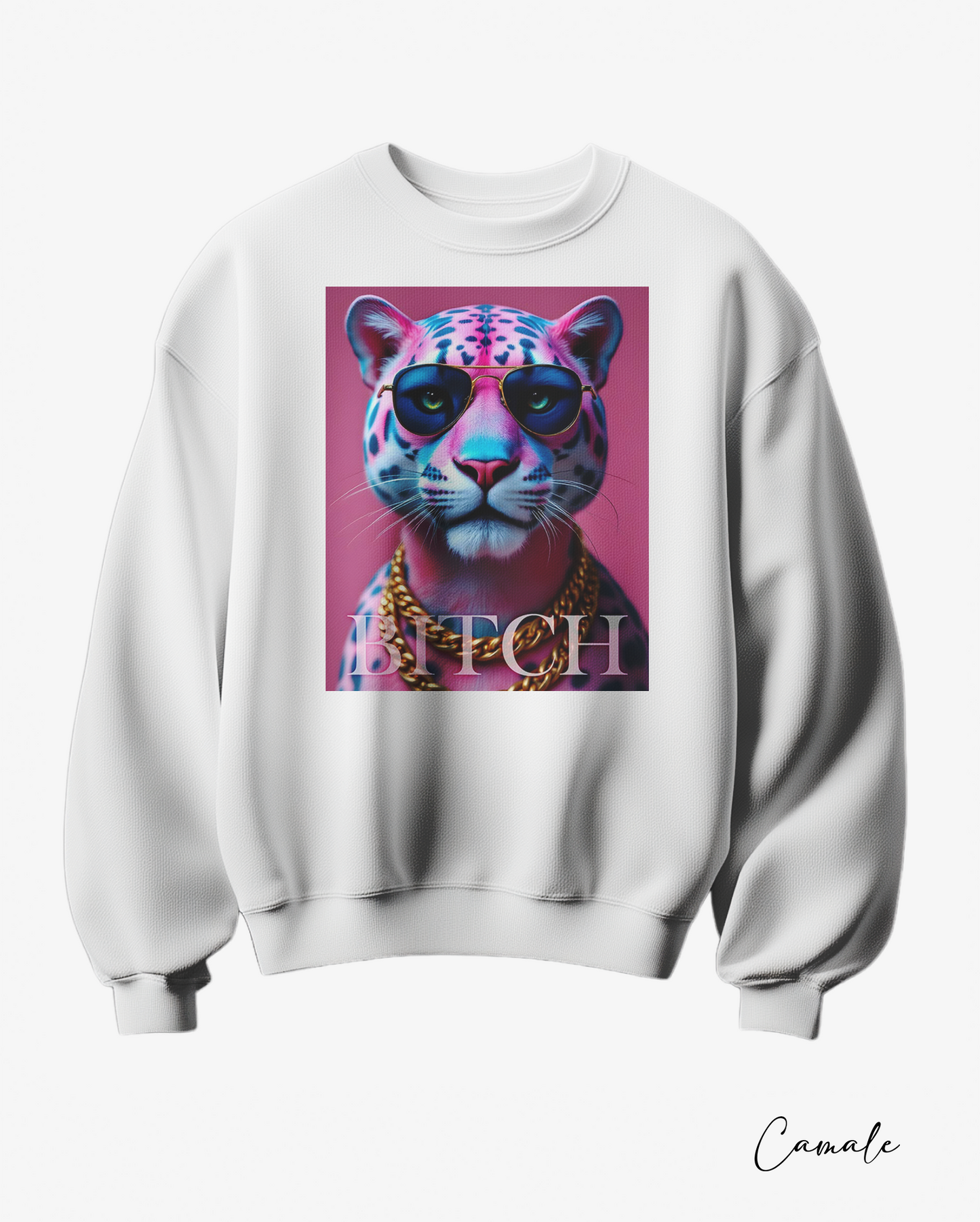 Sweatshirt B leopard - Camale