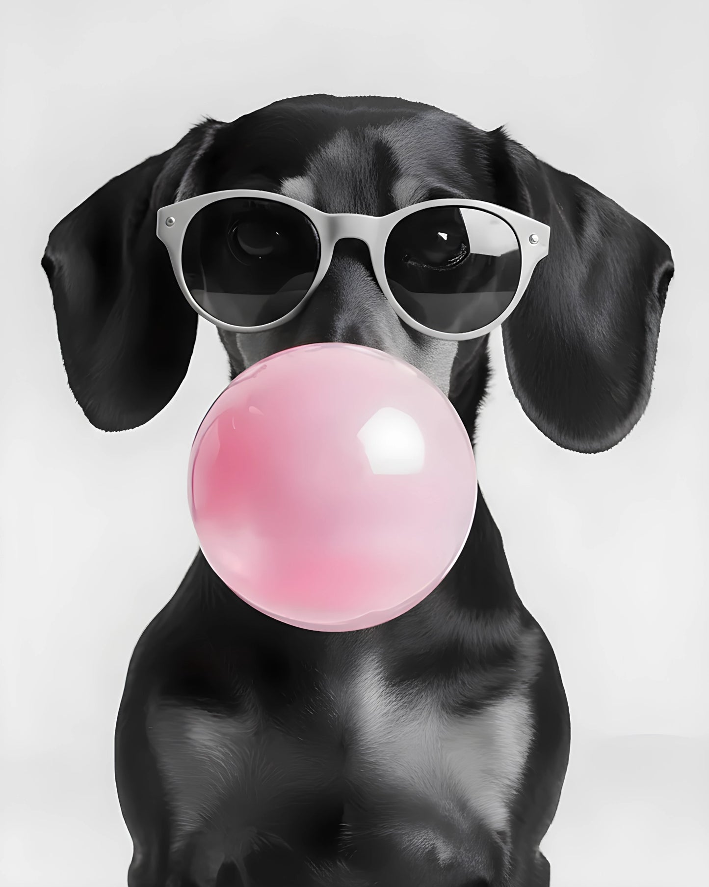 T-shirt Bubblegum Dachshund