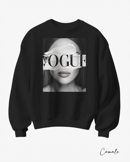 Sweatshirt B&W ART V - Camale