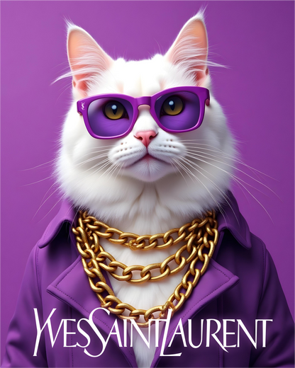 Sweatshirt Y White Fluffy - Camale