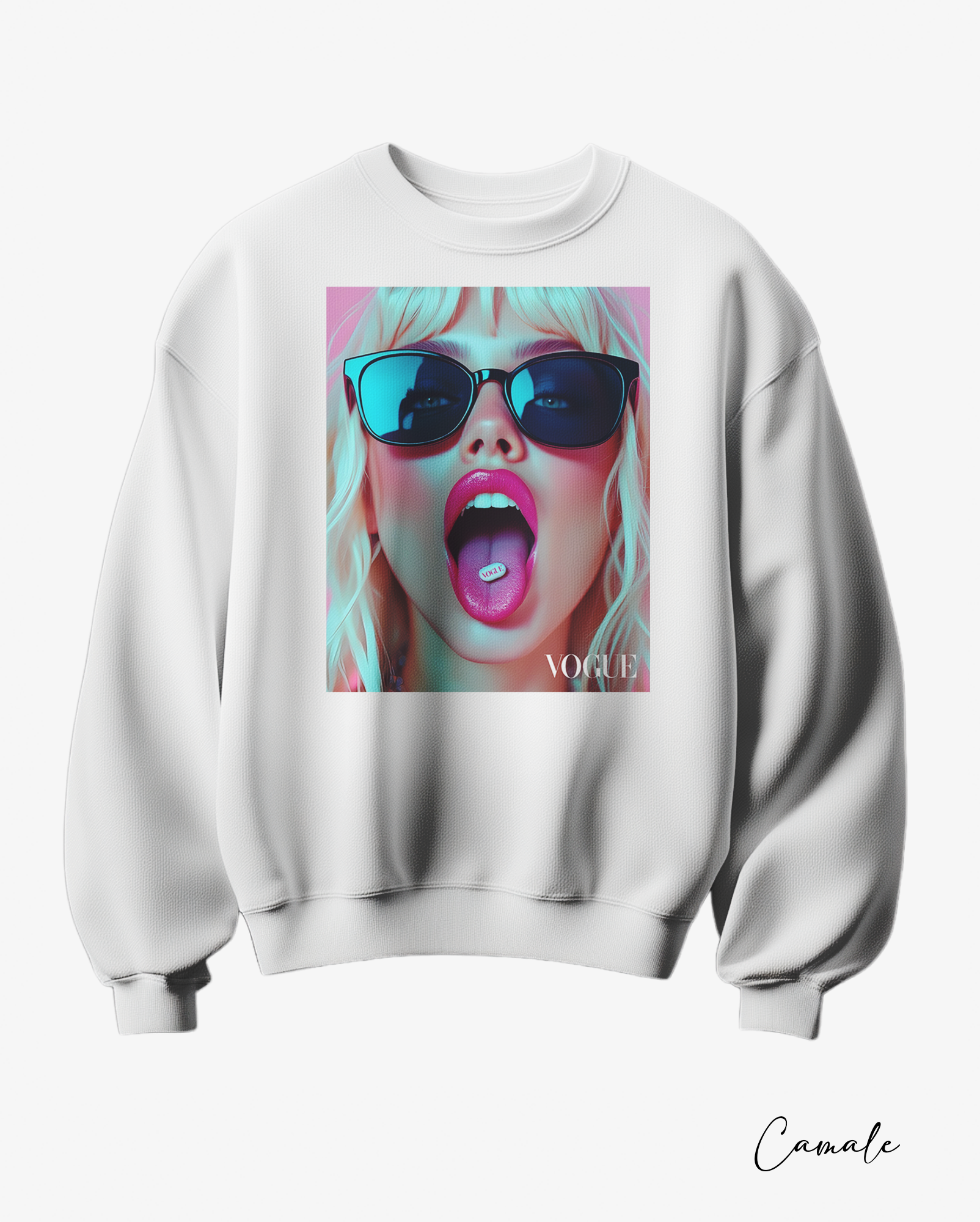 Sweatshirt V Pill - Camale