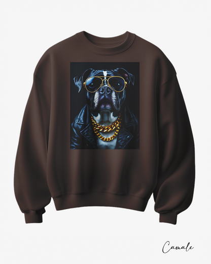 Sweatshirt Bull Slay - Camale