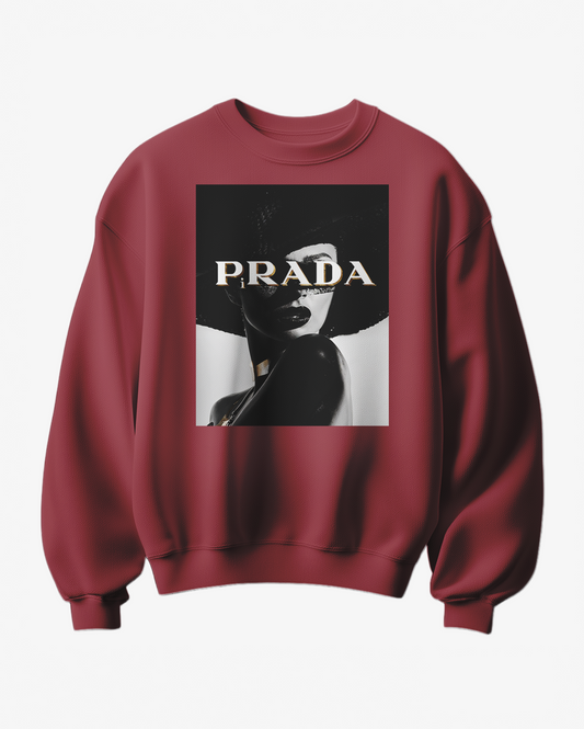 Sweatshirt P Dramatic da Camalestore, com desenho gráfico moderno, tecido confortável e estilo casual.