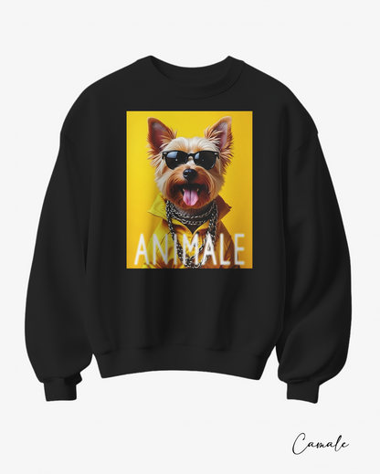 Sweatshirt York Animale - Camale