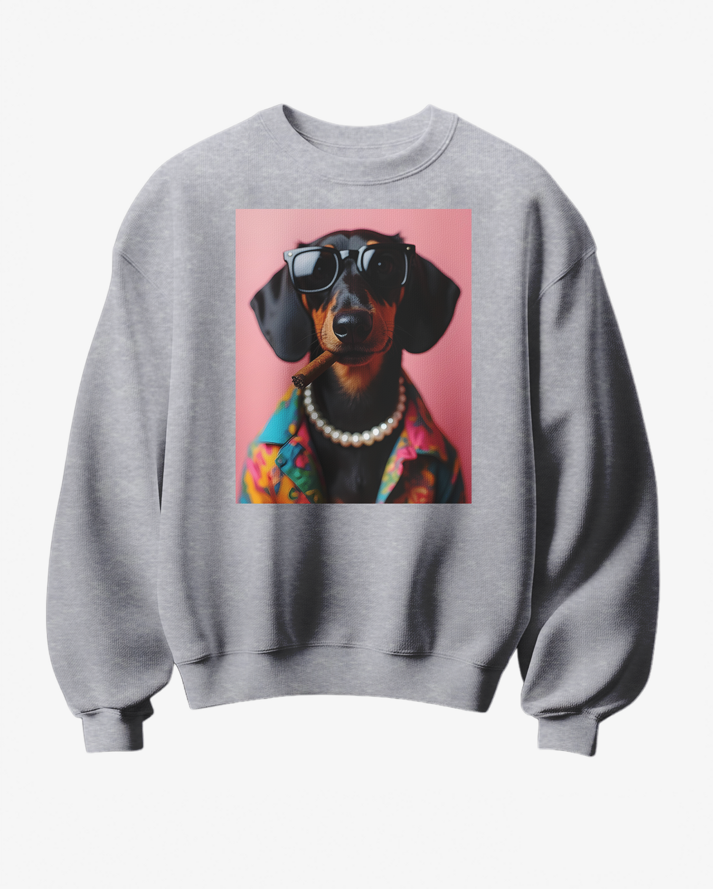 Sweatshirt Smoking dachshund - Camale