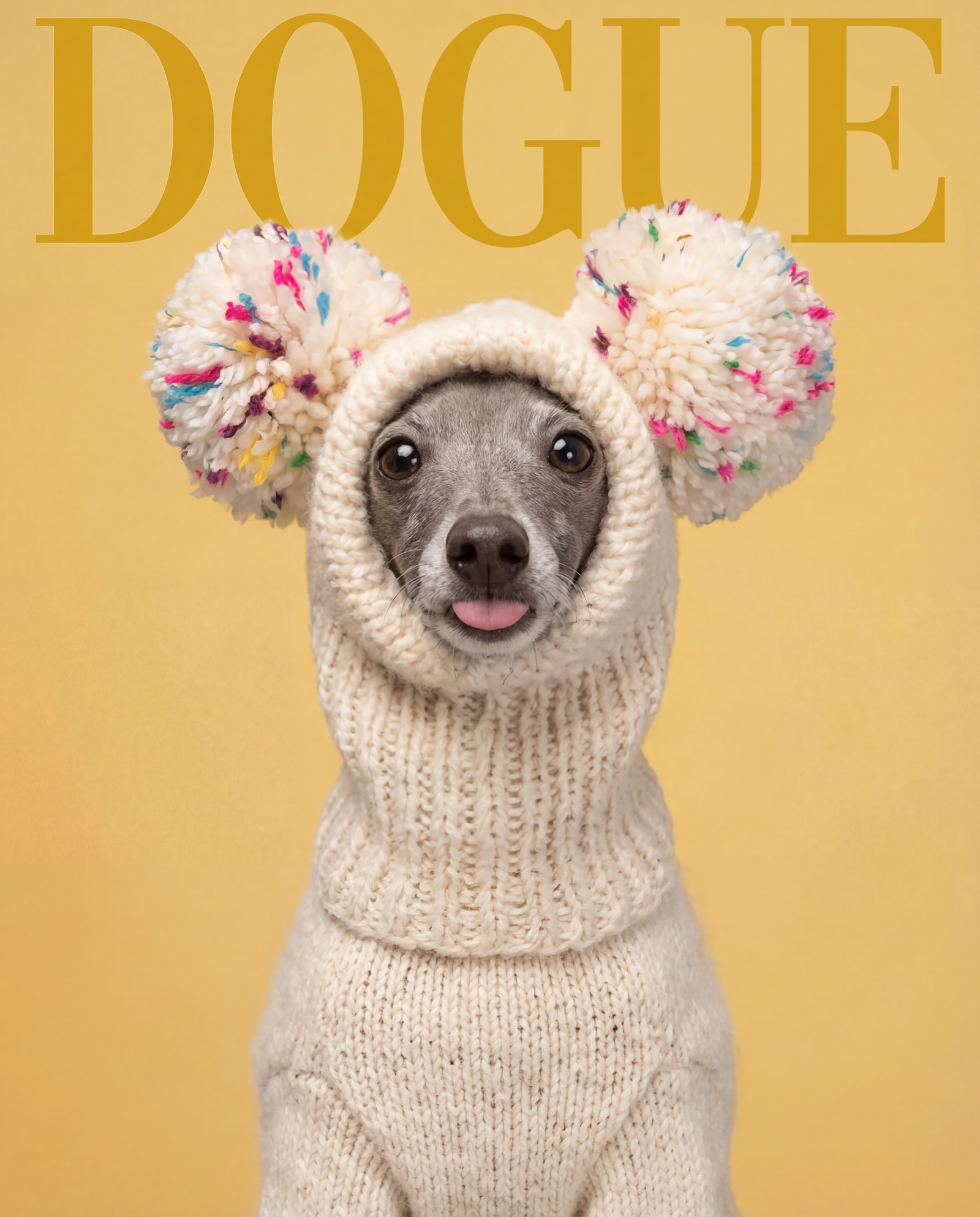 Sweatshirt Yellow Dogue - Camale