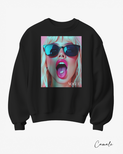 Sweatshirt V Pill - Camale