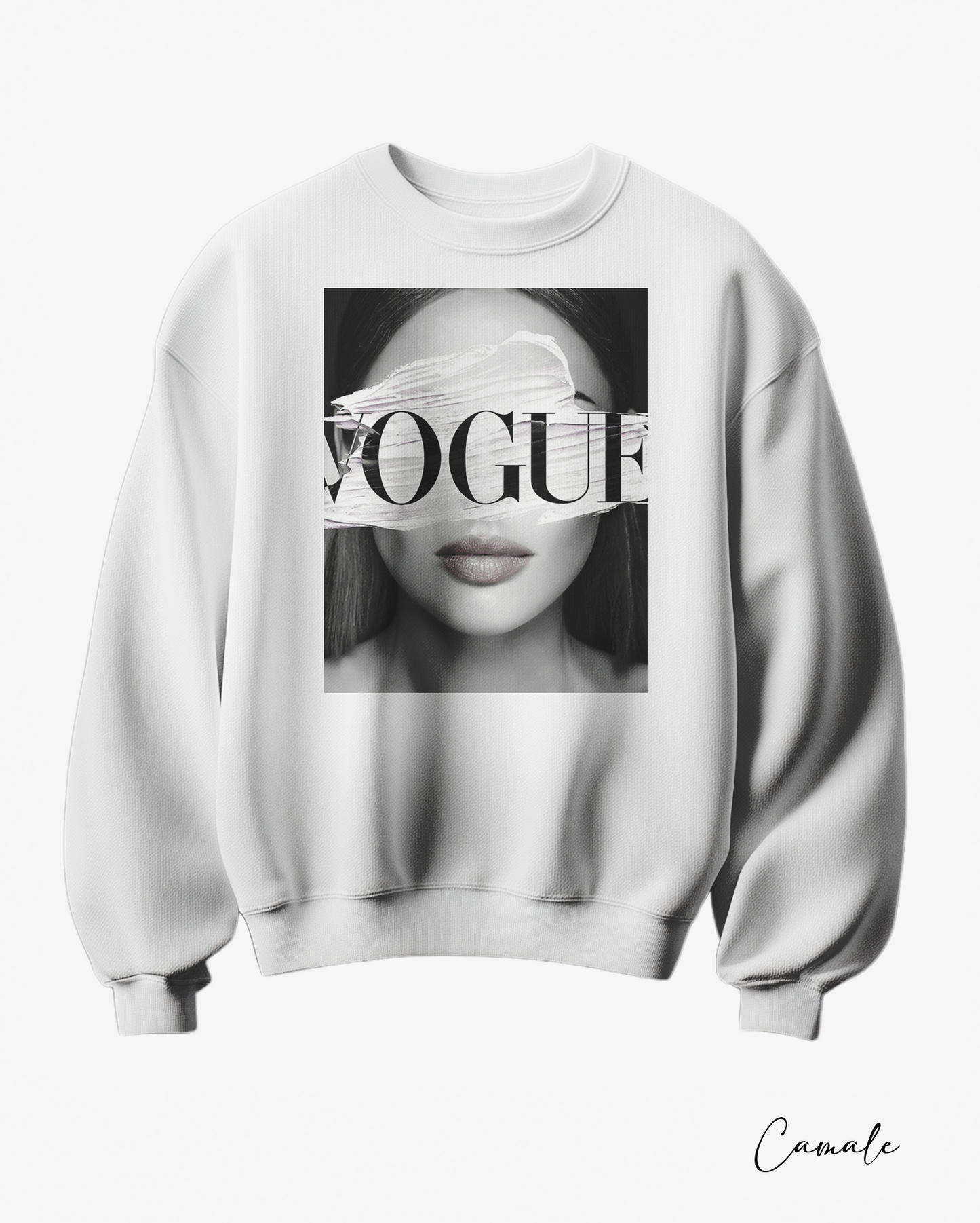 Sweatshirt B&W ART V - Camale