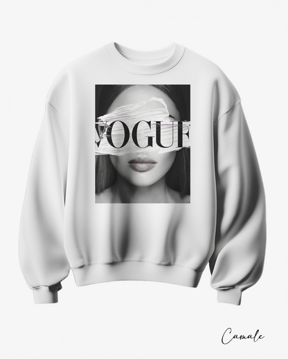 Sweatshirt B&W ART V - Camale