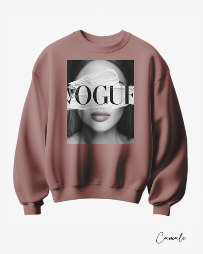 Sweatshirt B&W ART V - Camale