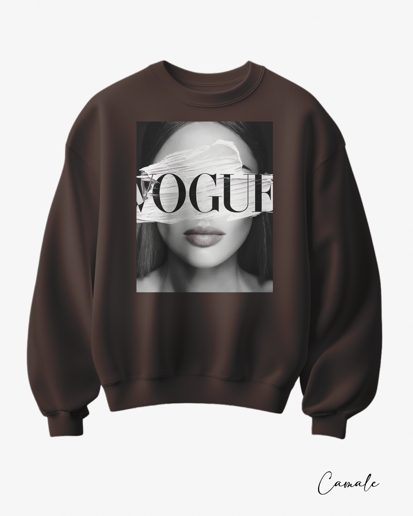 Sweatshirt B&W ART V - Camale