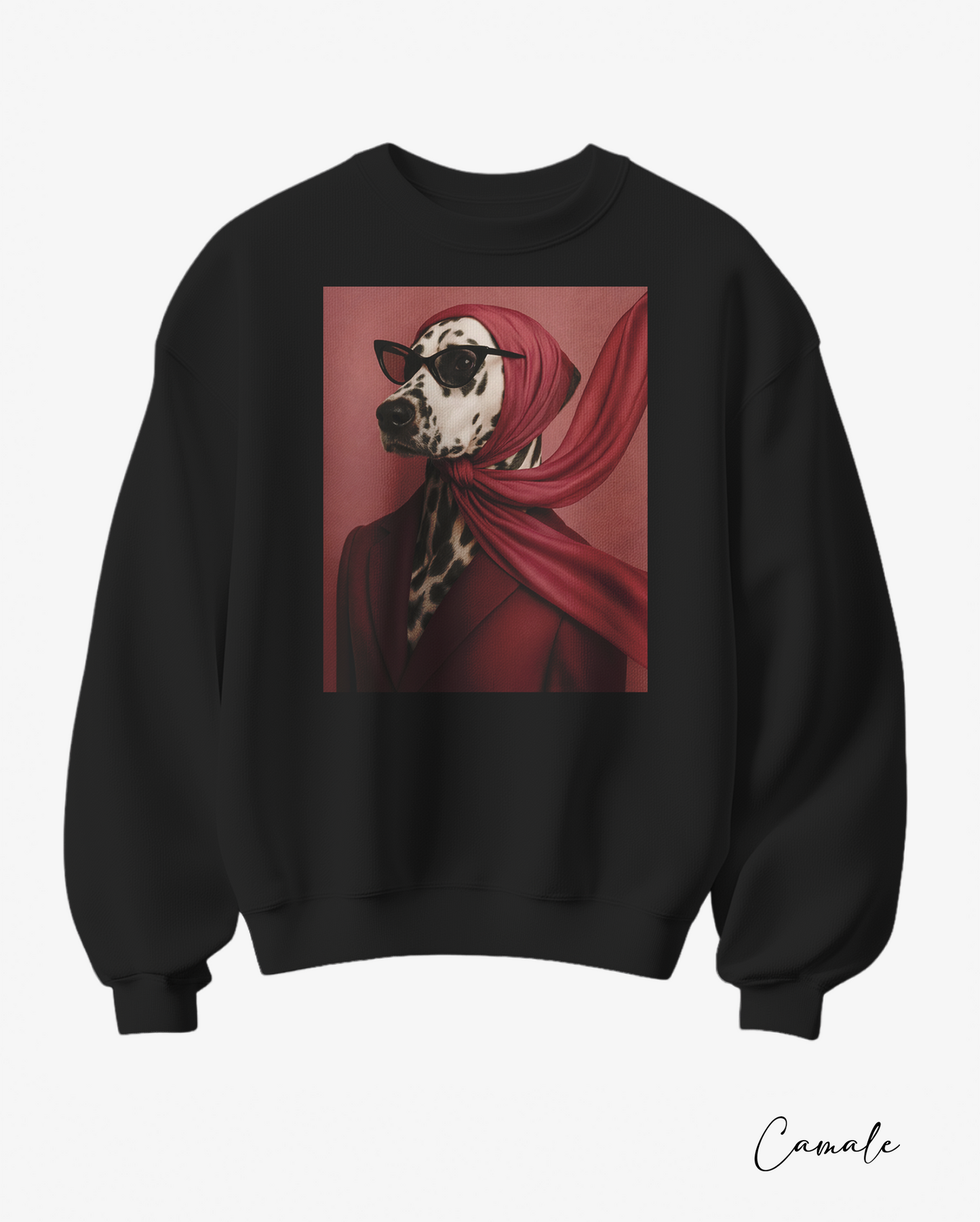 Sweatshirt The Dalmatian Diva - Camale