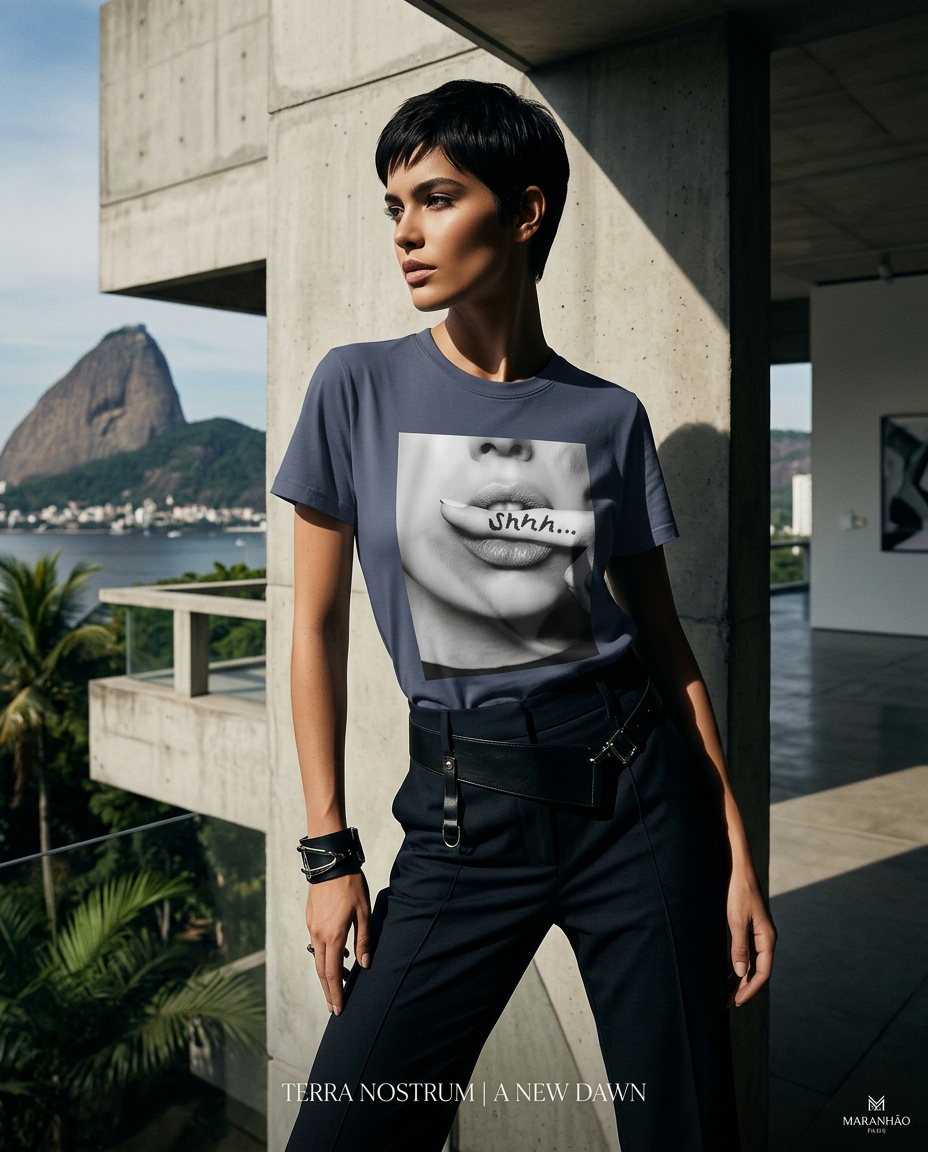 T-shirt Silence Shhh