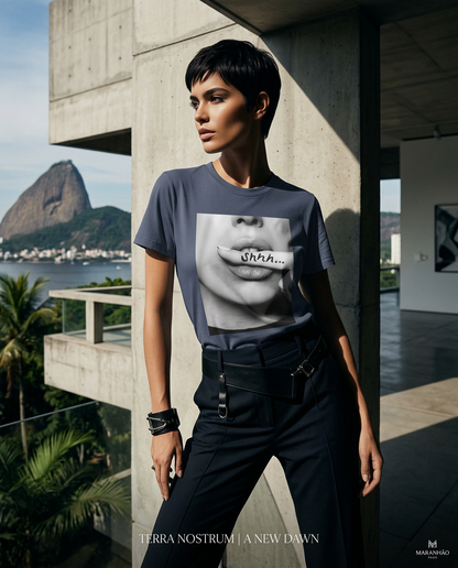 T-shirt Silence Shhh