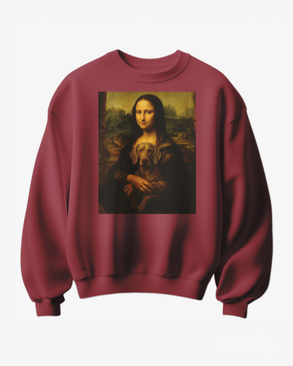 Sweatshirt Wei Mona da Camalestore, com design confortável, cor cinza, tecido macio, ideal para uso casual e descontraído.