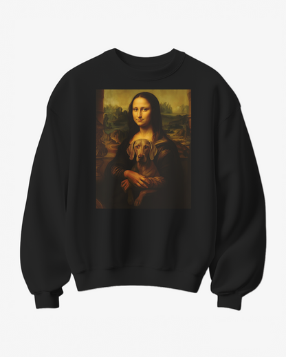 Sweatshirt Wei Mona da Camalestore em tecido confortável, com design casual e detalhes modernos, mostrado na imagem.