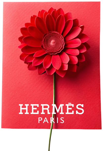 T-shirt Red Bloom Paris