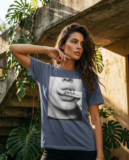 T-shirt Silence Shhh